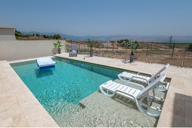 ממלכת דוד באופק הגלילי - המרפסת והנוף