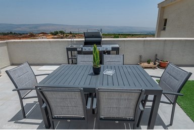 ממלכת דוד באופק הגלילי - המרפסת והנוף